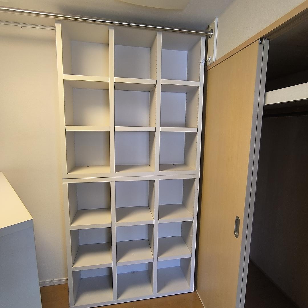 【2/20迄】110cm正方形 本棚 ナンバー④ 3つ星素材 250サイズ送料込