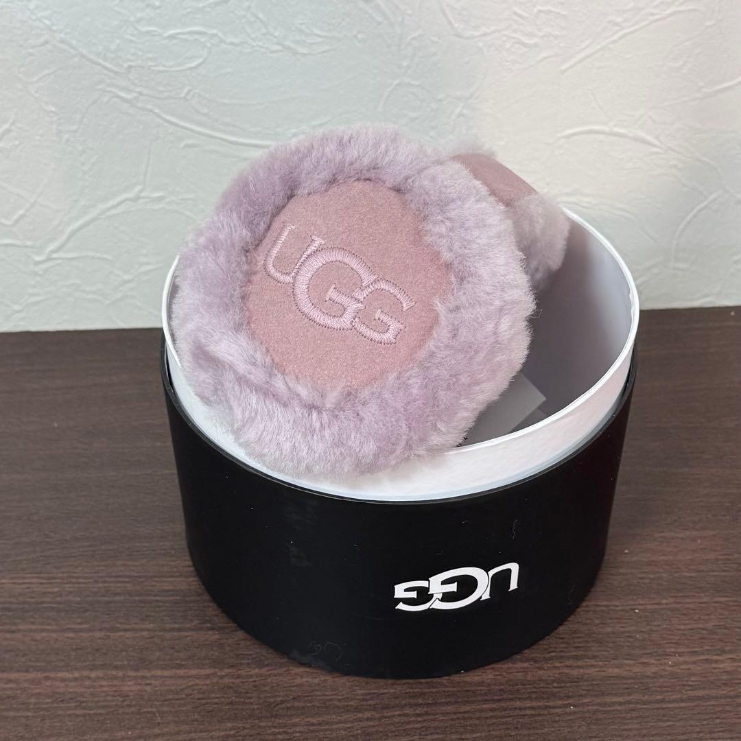 最終値下げ　正規品　UGG イヤーマフ　完売カラー　Ashen Rose