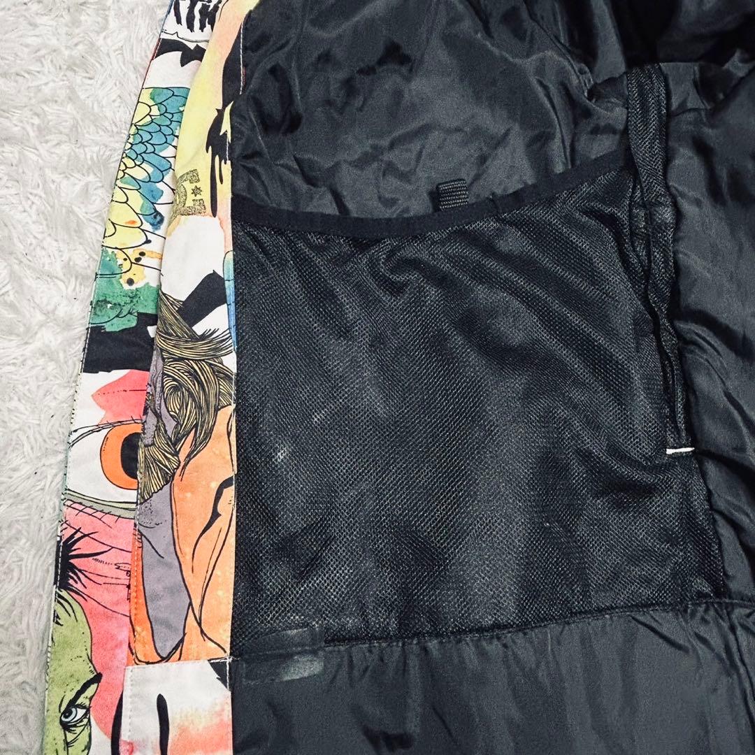 極美品 希少 DC スノーボードウェア ジャケット 総柄 ワイルド プロジェクト