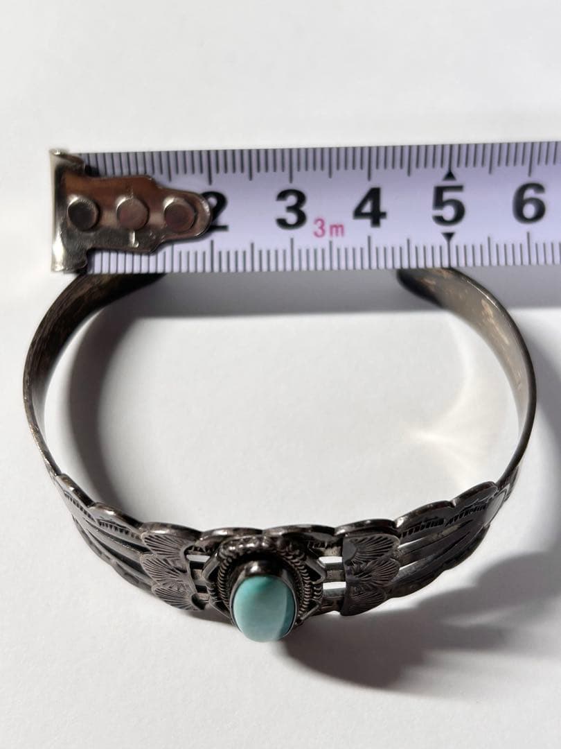 シルバー バングル　ヴィンテージ　navajo インディアンジュエリー