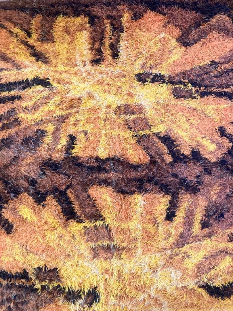 シャギーラグ ヴィンテージ イギリス 135x190cm