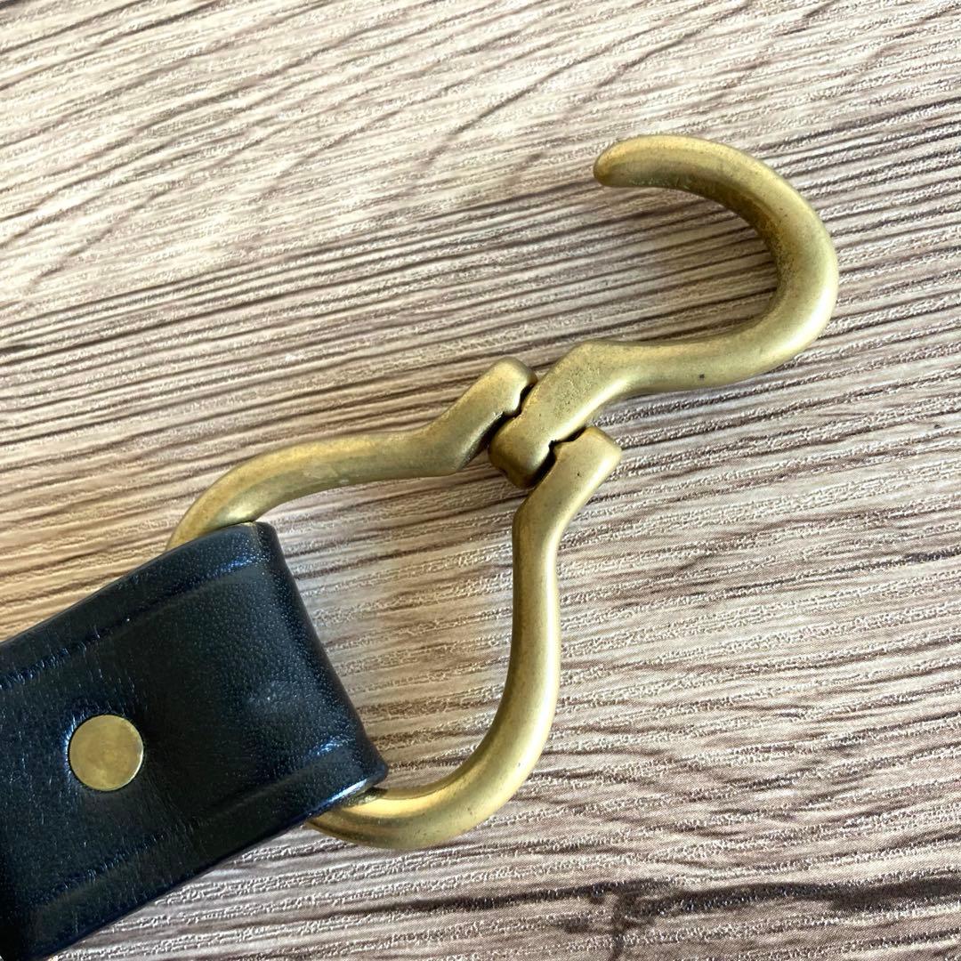 TORY LEATHER トリーレザー フーフピック ベルト W32 黒