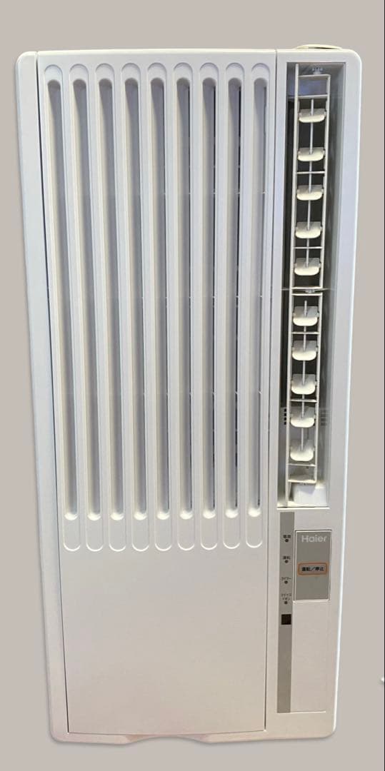 【美品】 ハイアール HAIER 冷房専用 ウインドエアコン JA-16T