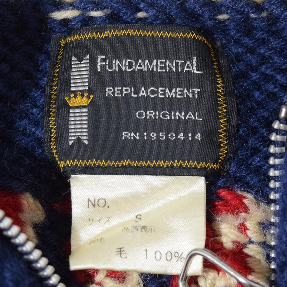 90s ALASKA カウチン ニット セーター S 古着 アメカジ ビンテージ