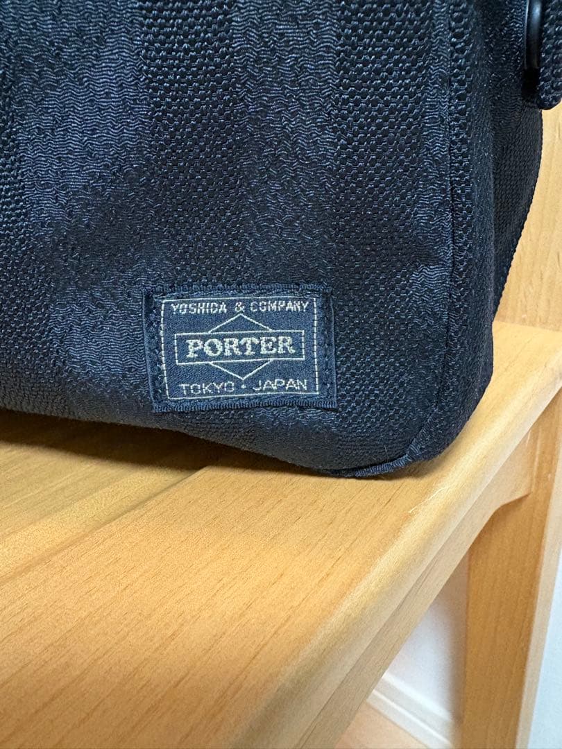 PORTER The 10th anniversaryミニボストン　ブラック