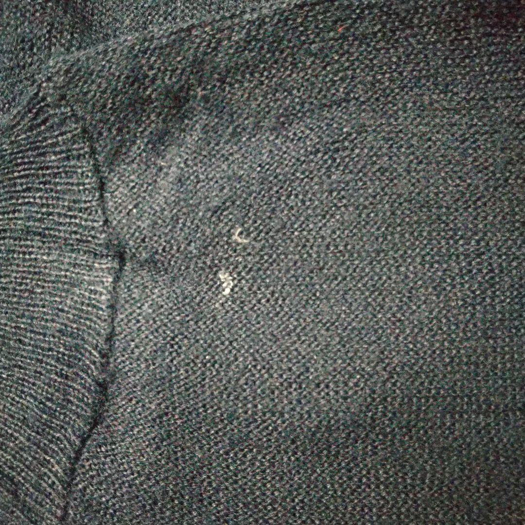 希少サイズ☆USA製 80s JCPenney アクリルカーディガン XL 紺