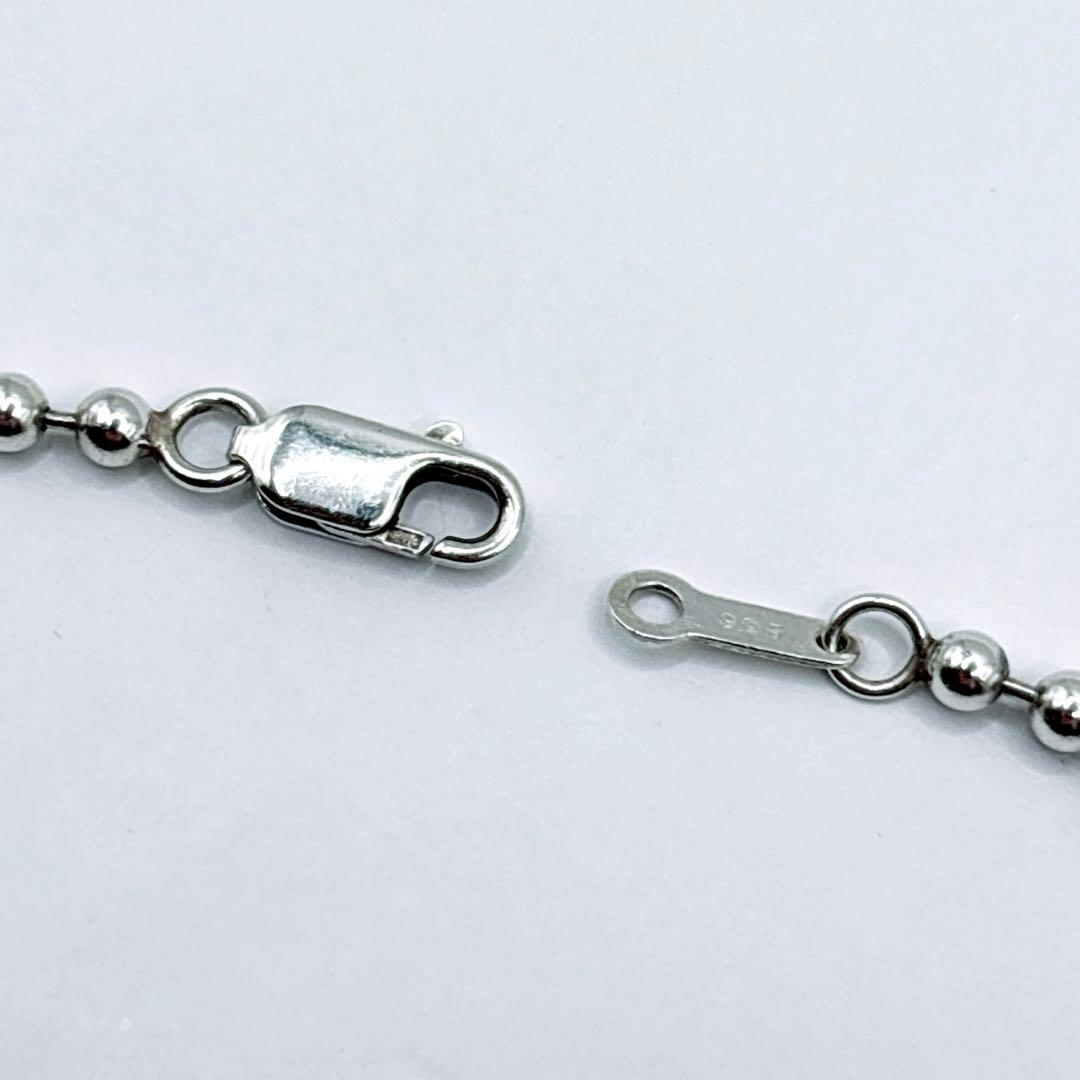 Bill Wall Leather ボールチェーン ネックレス シルバー925