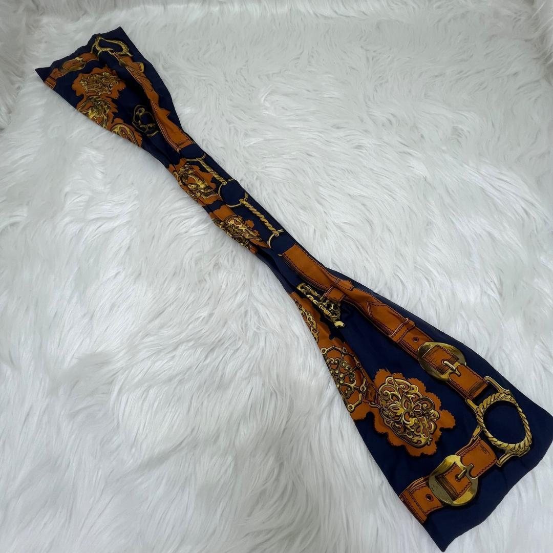 エルメス HERMES スカーフ　シルク100％ 　タグあり