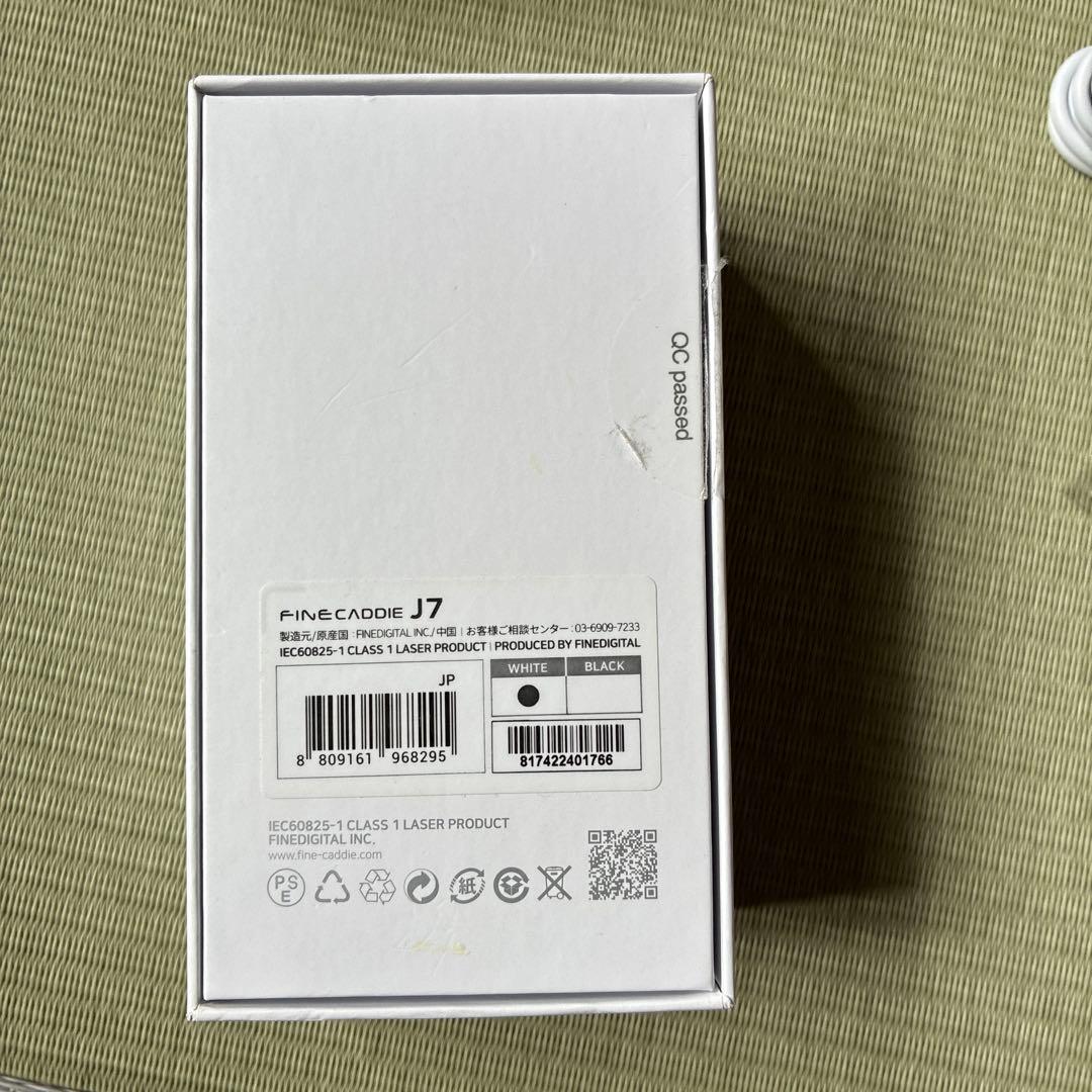 FINE CADDIE ゴルフ用距離計 ホワイトJ7mini