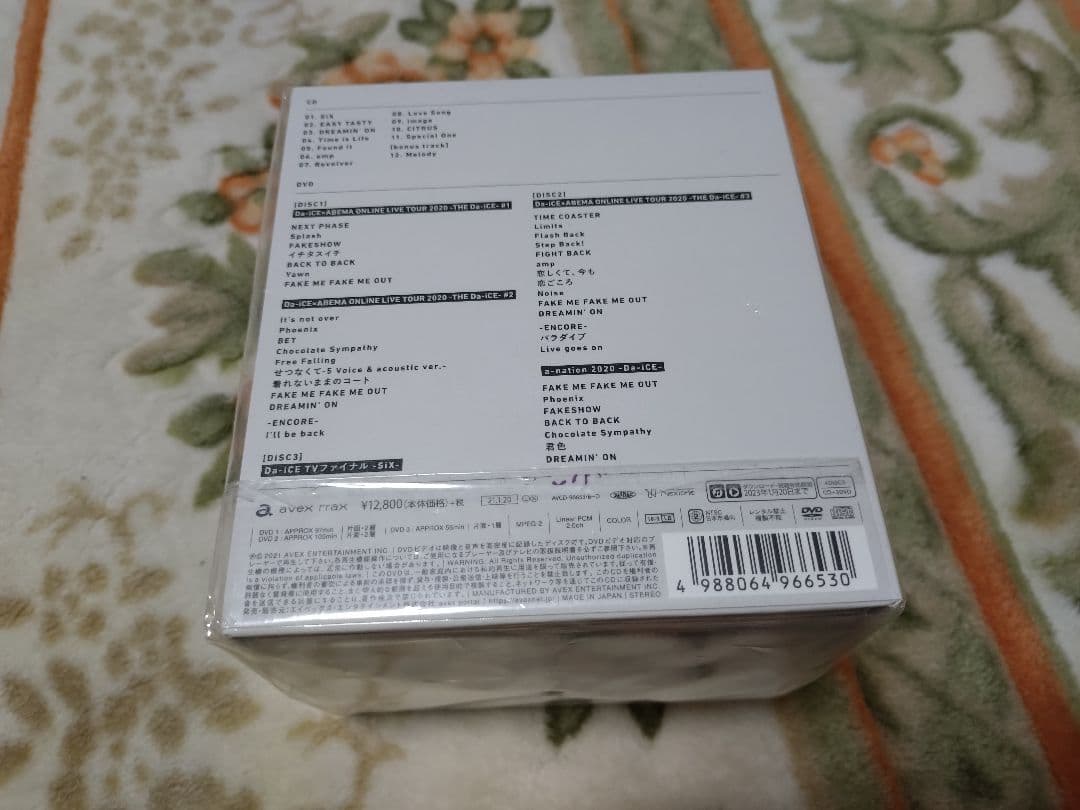 Da‐iCE SiX スペシャルボックス盤