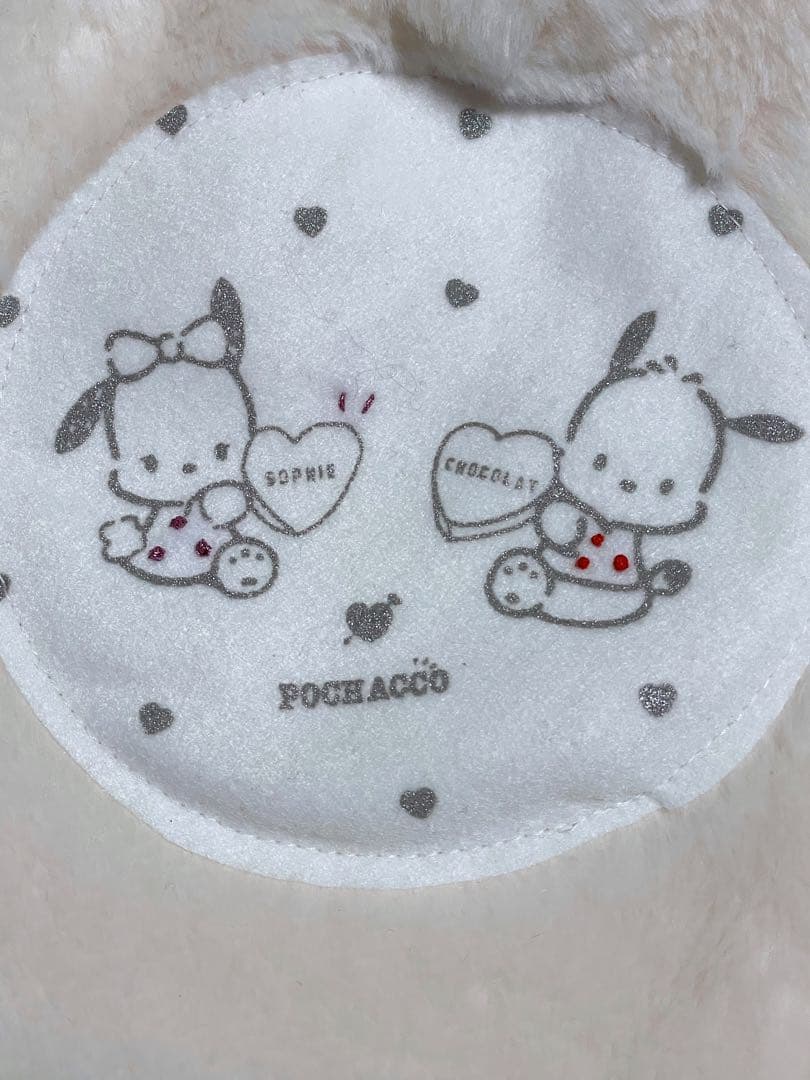 ソフィーエショコラ ポチャッコ サンリオ 伊勢丹 ファー 巾着ポーチ コラボ