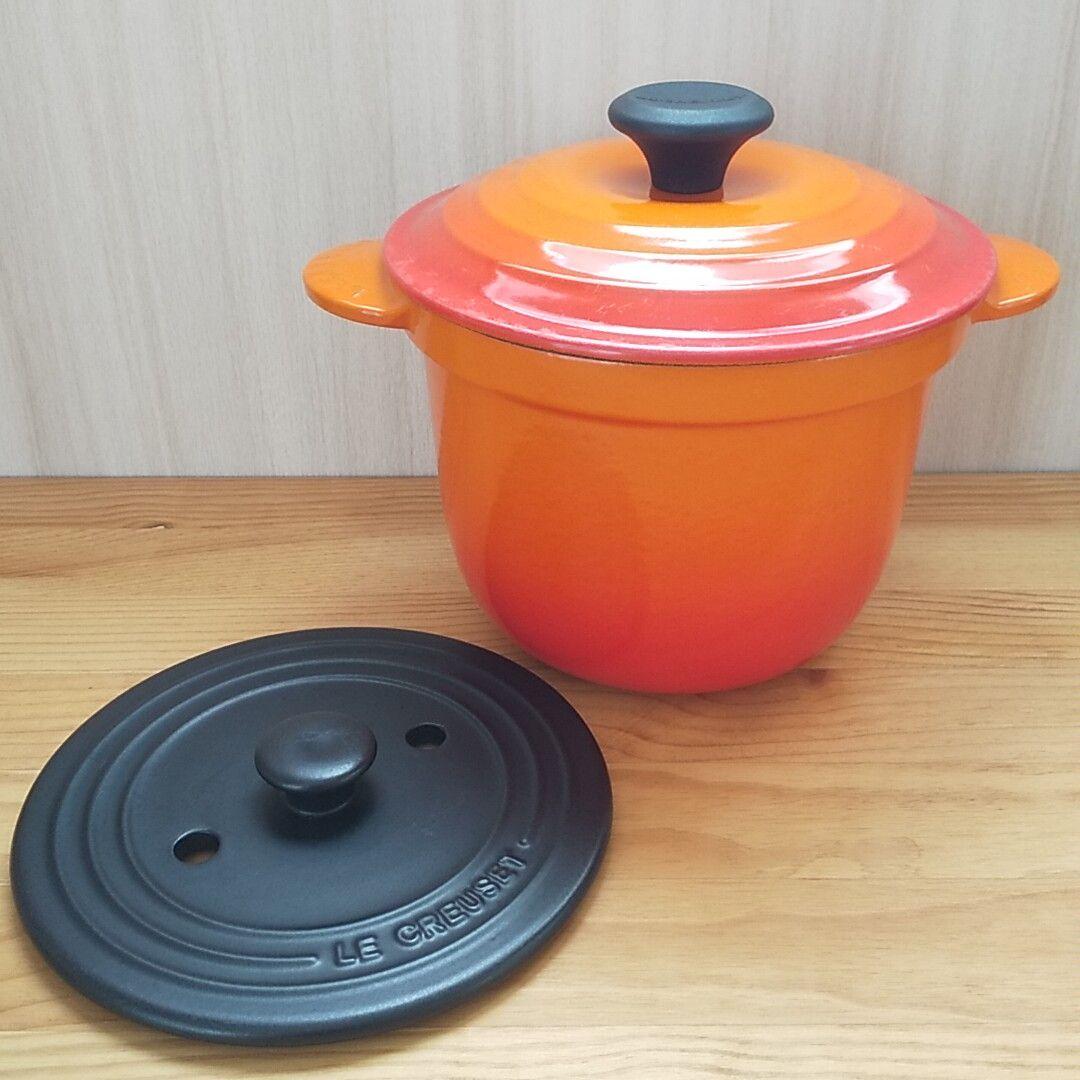 LE CREUSET 　ココット エブリィ 18 インナーリッド付き