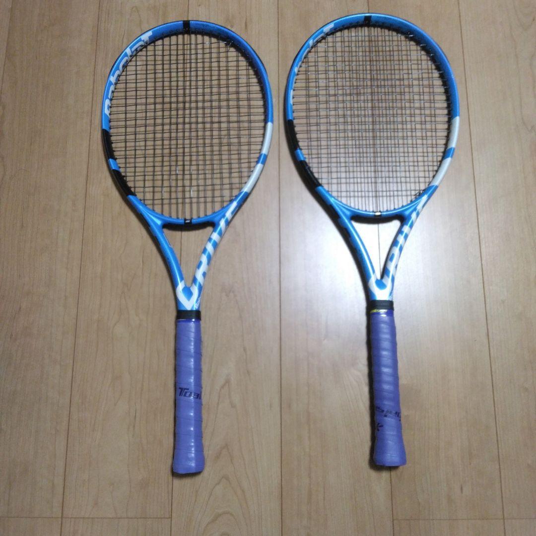 Babolat PURE DRIVE + G2　ピュアドライブプラス（＋）２本