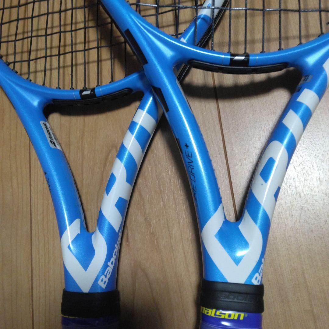 Babolat PURE DRIVE + G2　ピュアドライブプラス（＋）２本