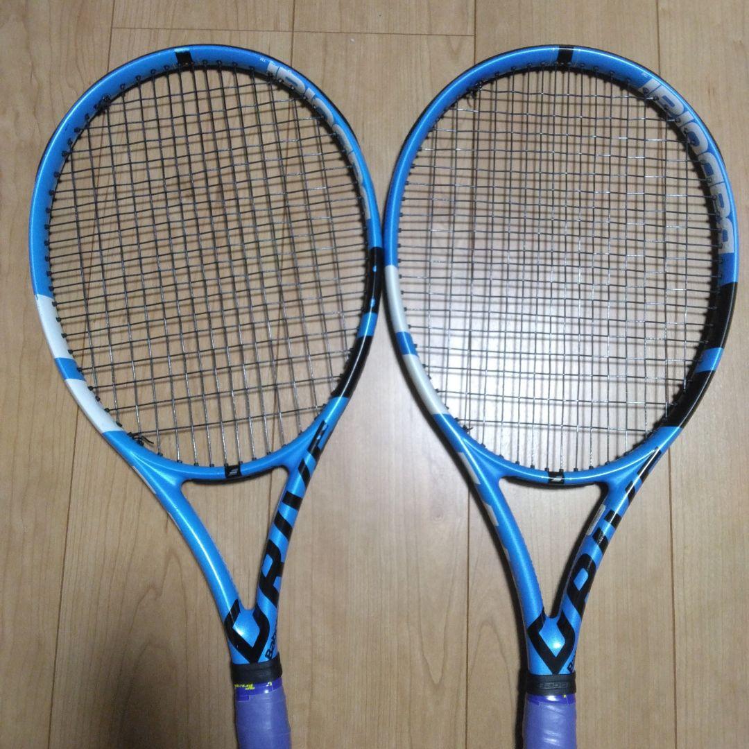 Babolat PURE DRIVE + G2　ピュアドライブプラス（＋）２本