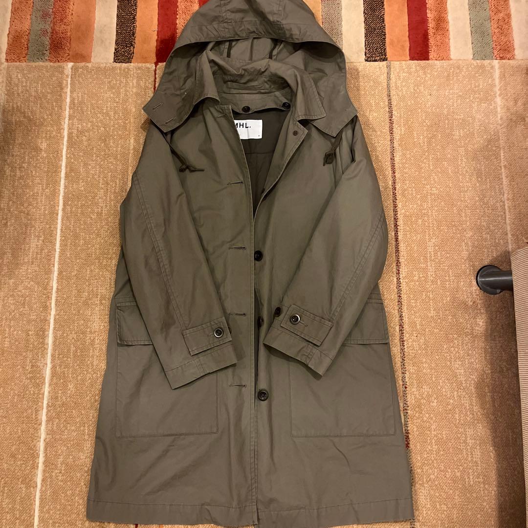 MHL エムエイチエル　ライナー付き　ステンカラーコート