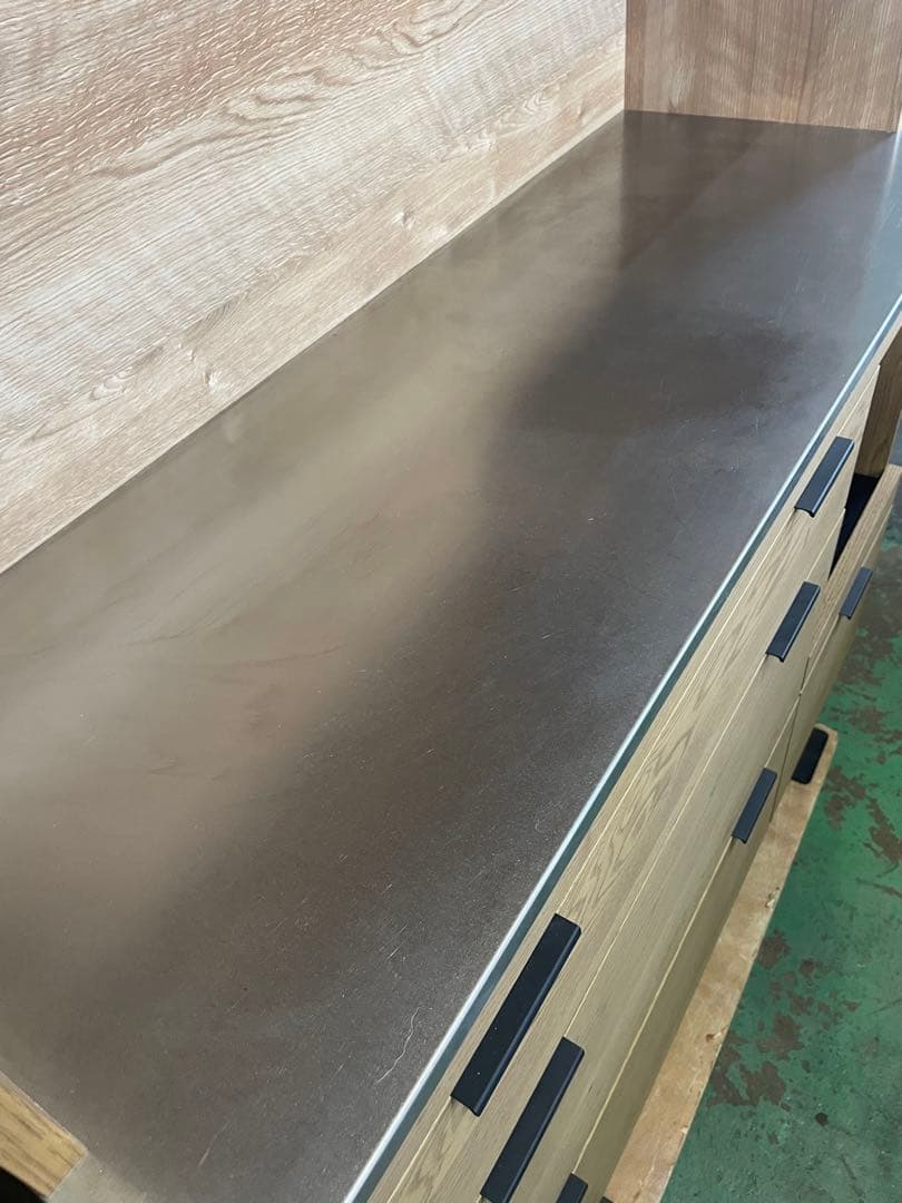 unico ウニコ ADDAY アディ オーク材 キッチンボード レンジ 食器棚