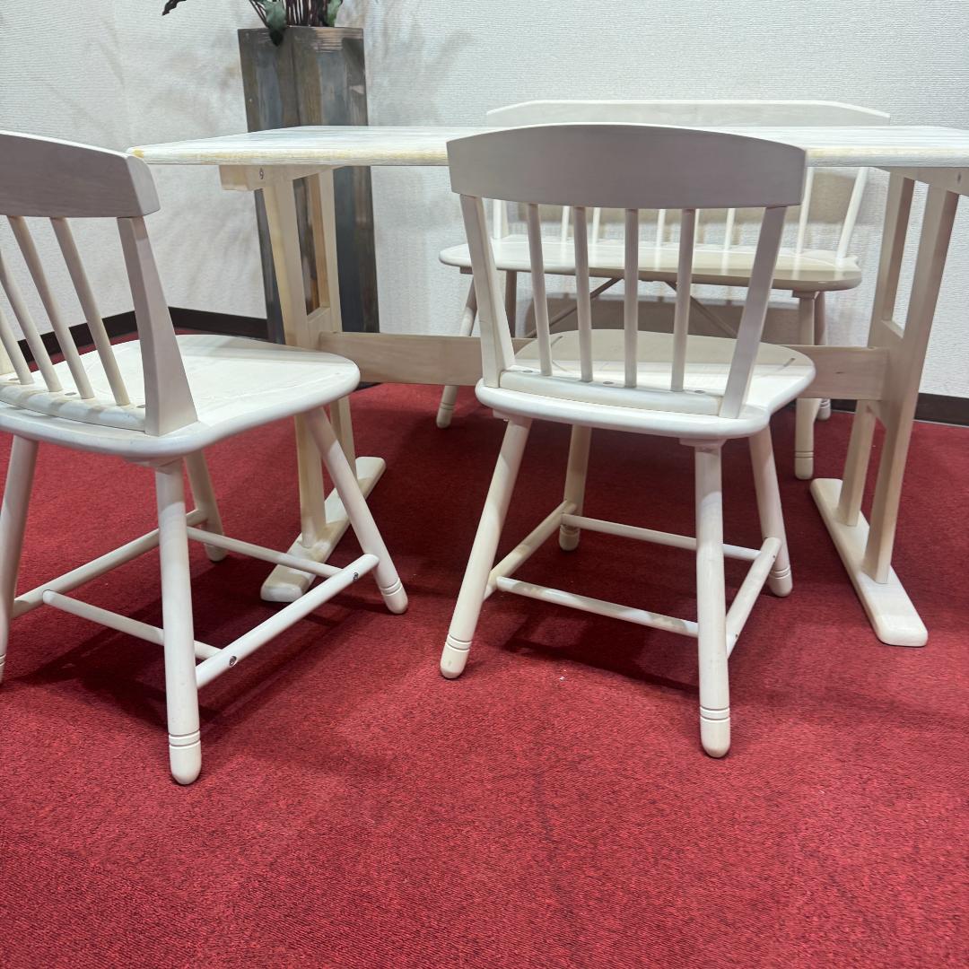 東京23区送料無料　超美品ダイニングテーブル4点セット