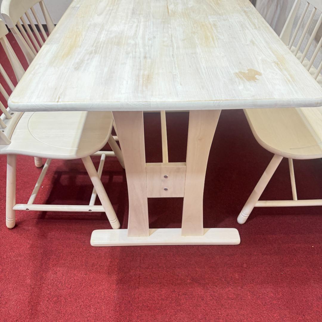 東京23区送料無料　超美品ダイニングテーブル4点セット