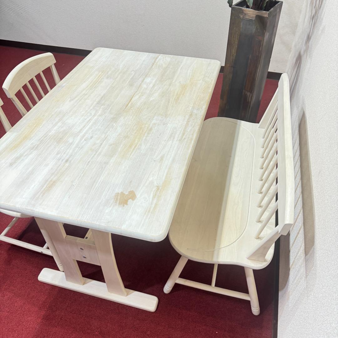 東京23区送料無料　超美品ダイニングテーブル4点セット