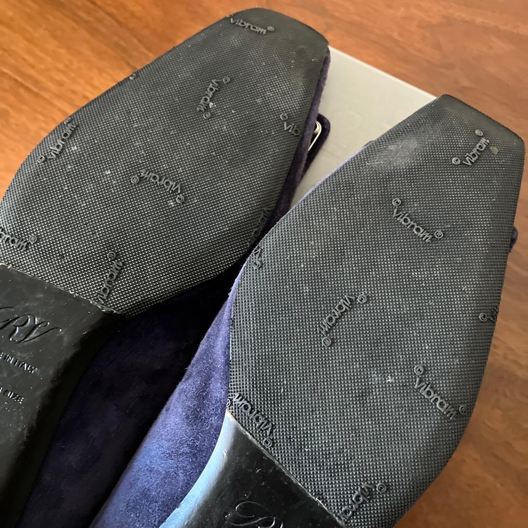 Roger Vivier ロジェヴィヴィエ　スエード　フラットジュース　25cm