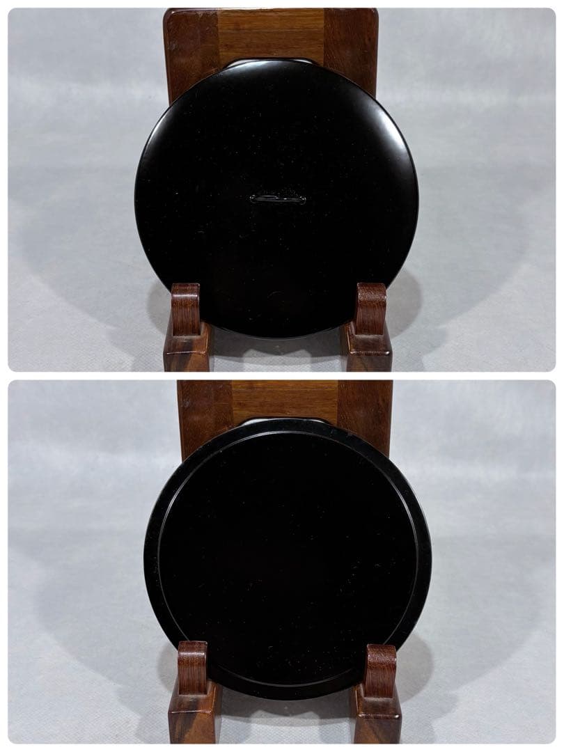 即中斎好　福森比路志造　萬古捻梅水指　替蓋付　美品　共箱　茶道具　送料込