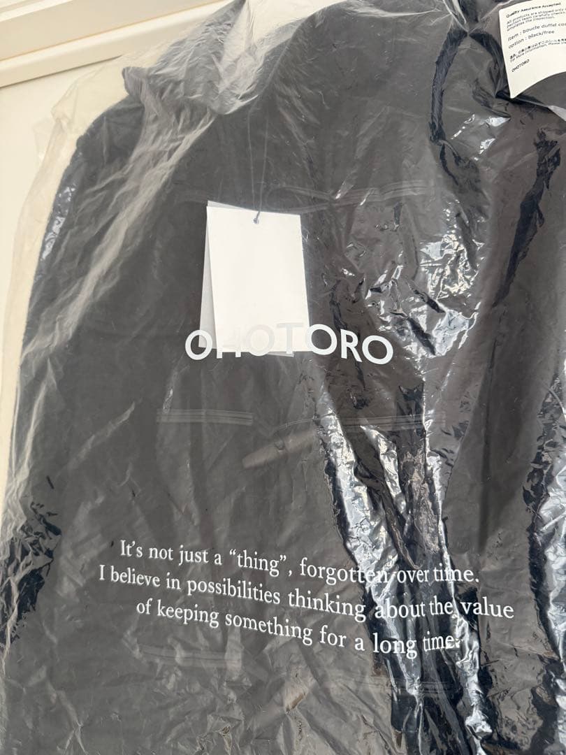 新品　OOTORO ダッフルコート
