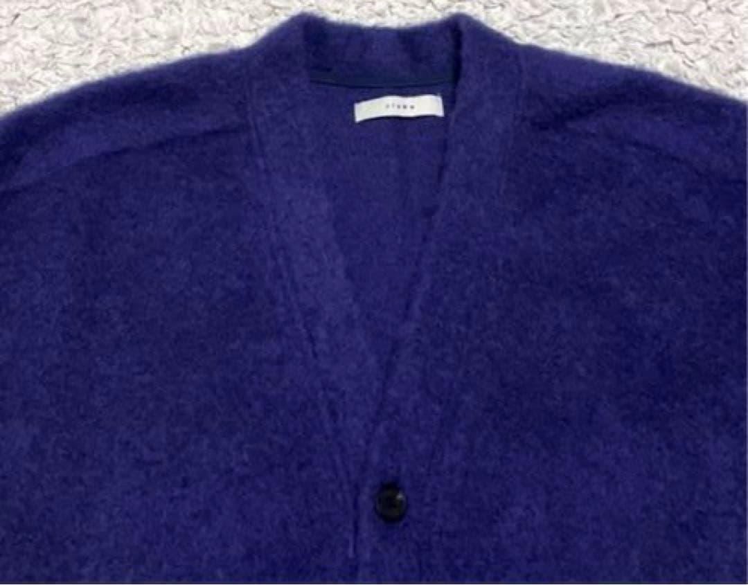 【美品】即完売 JIEDA MOHAIR CARDIGAN モヘア パープル 紫