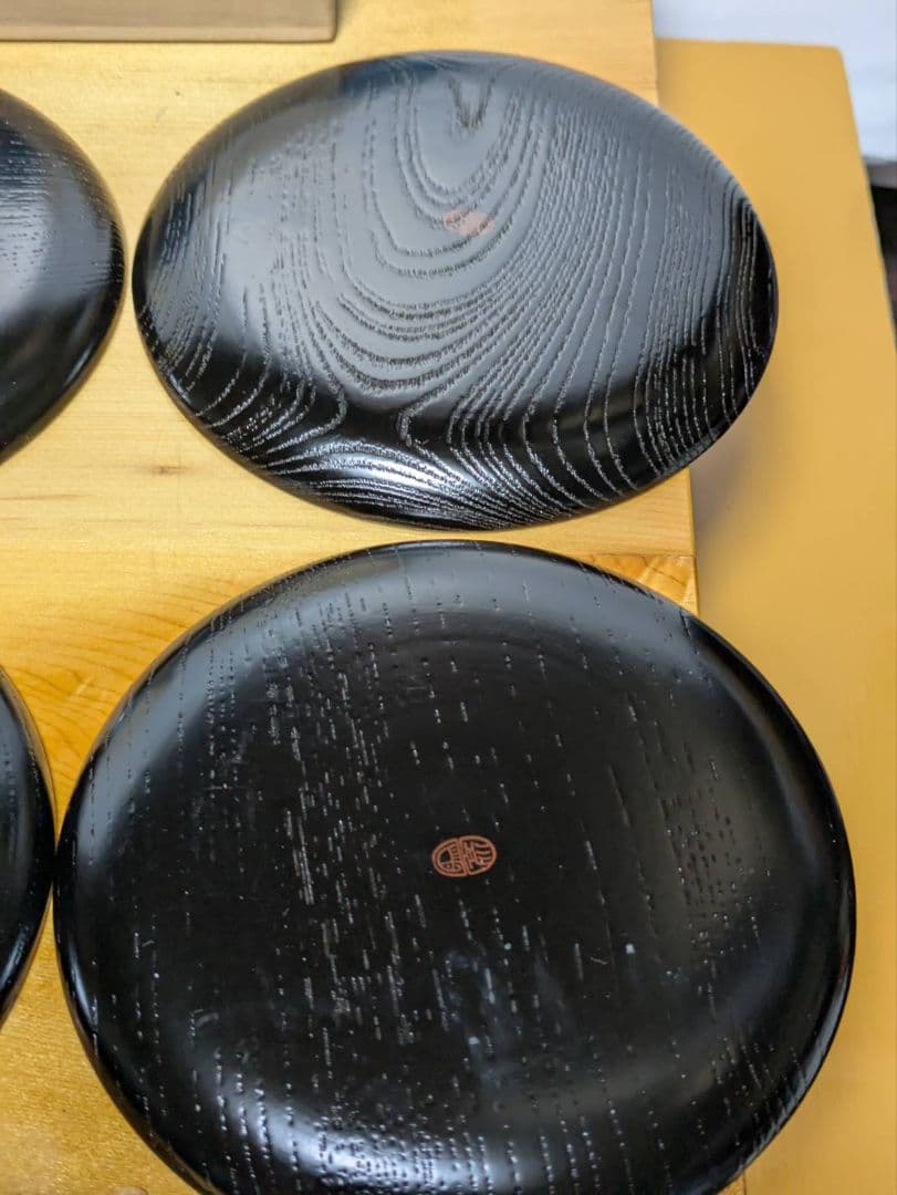 銘々皿　象彦　3　 漆器　 茶道具　 菓子皿　 小皿　 菓子器　 木製　 漆芸