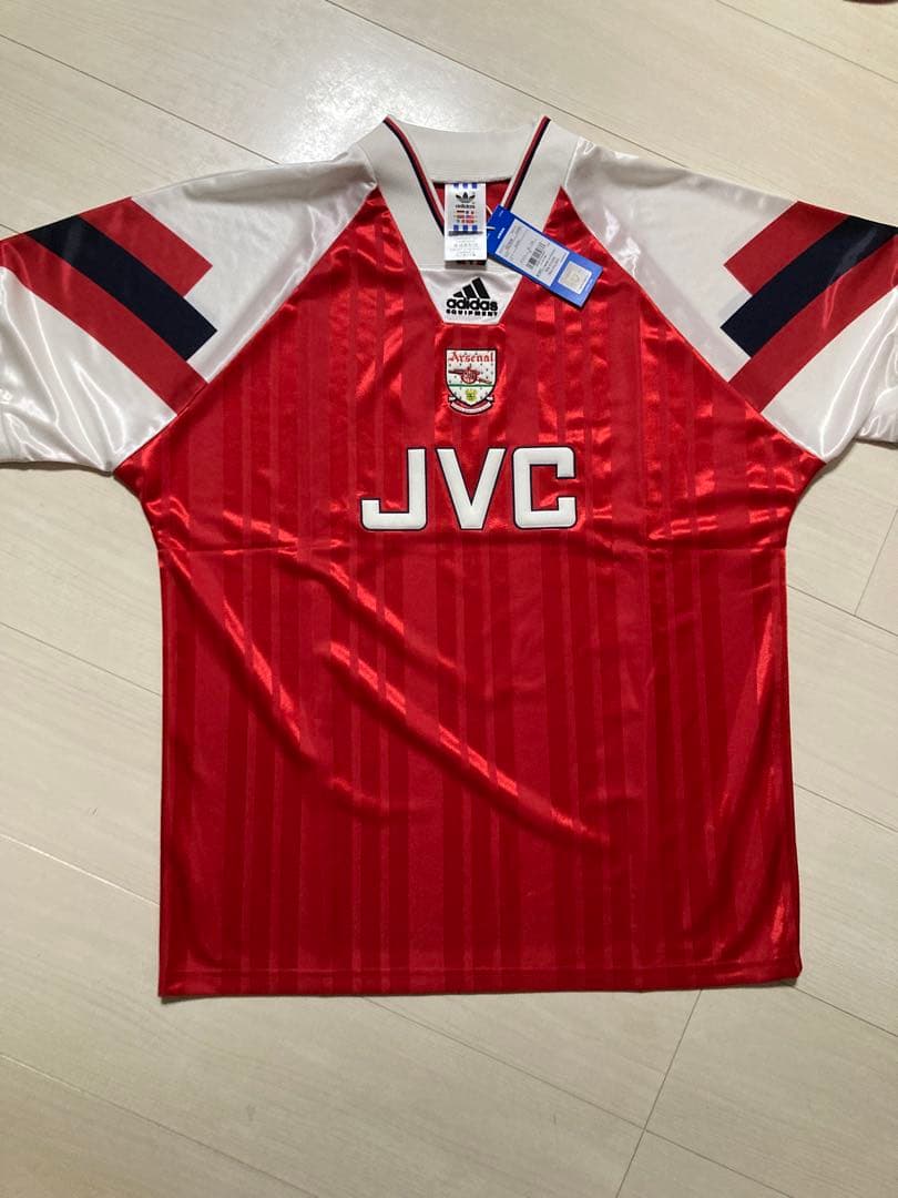 【新品未使用タグ付き】アーセナル92-94ホーム復刻ユニフォーム国内正規品