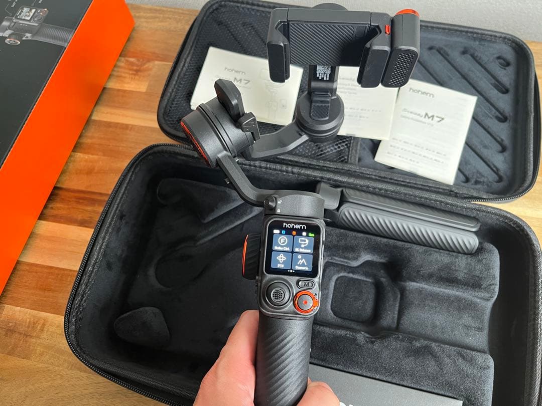 【美品】hohem iSteady M7 / リアルタイム映像プレビューリモコン