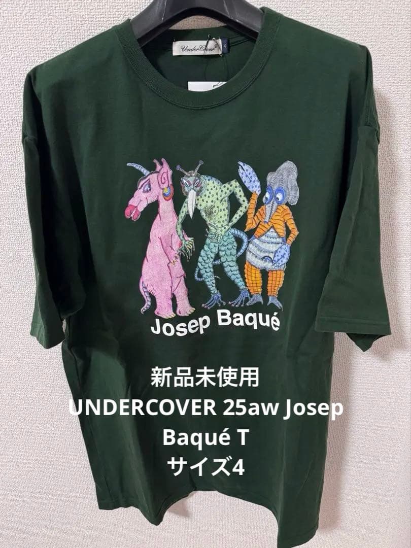新品 アンダーカバー 25aw Josep Baquéジョセップ・バケ Tシャツ