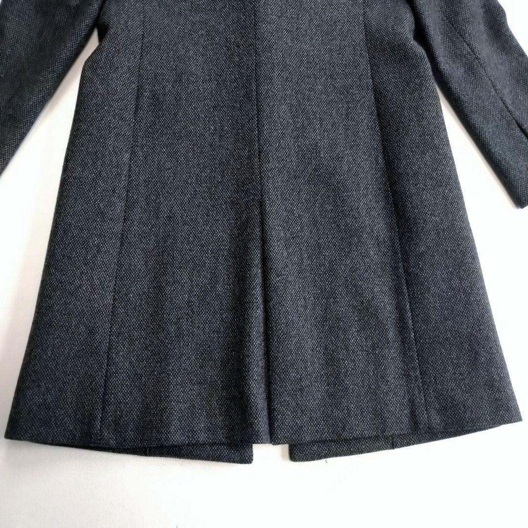 ポールスミスブラック　チェスターコート　カシミヤ混　L　１つボタン