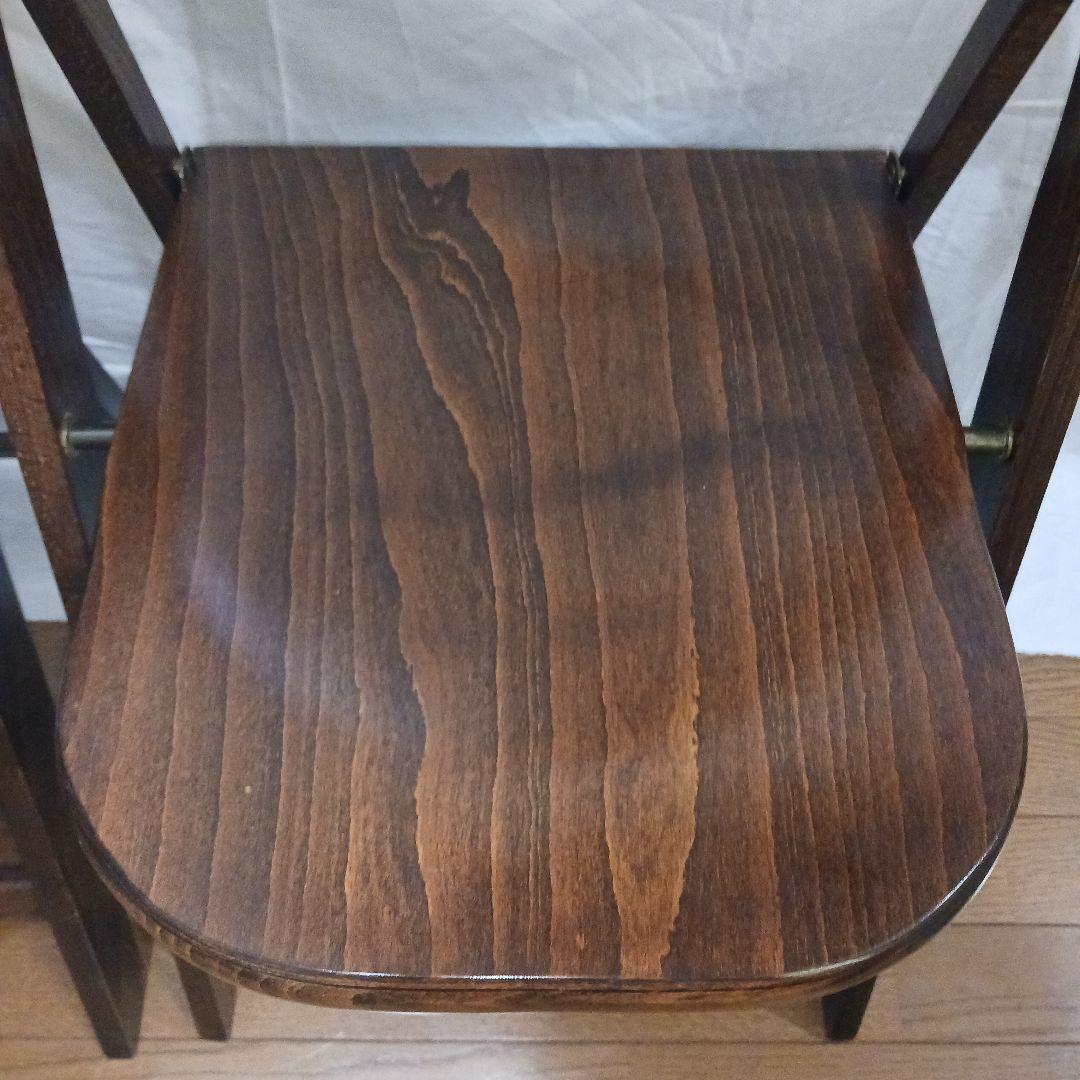 USAビンテージ ベントウッド フォールディングチェア 2脚セット 折畳み 椅子