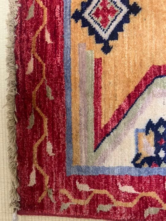 お値下げしました‼️美品ヴィンテージラグ トルコ 絨毯　ペルシャ絨毯