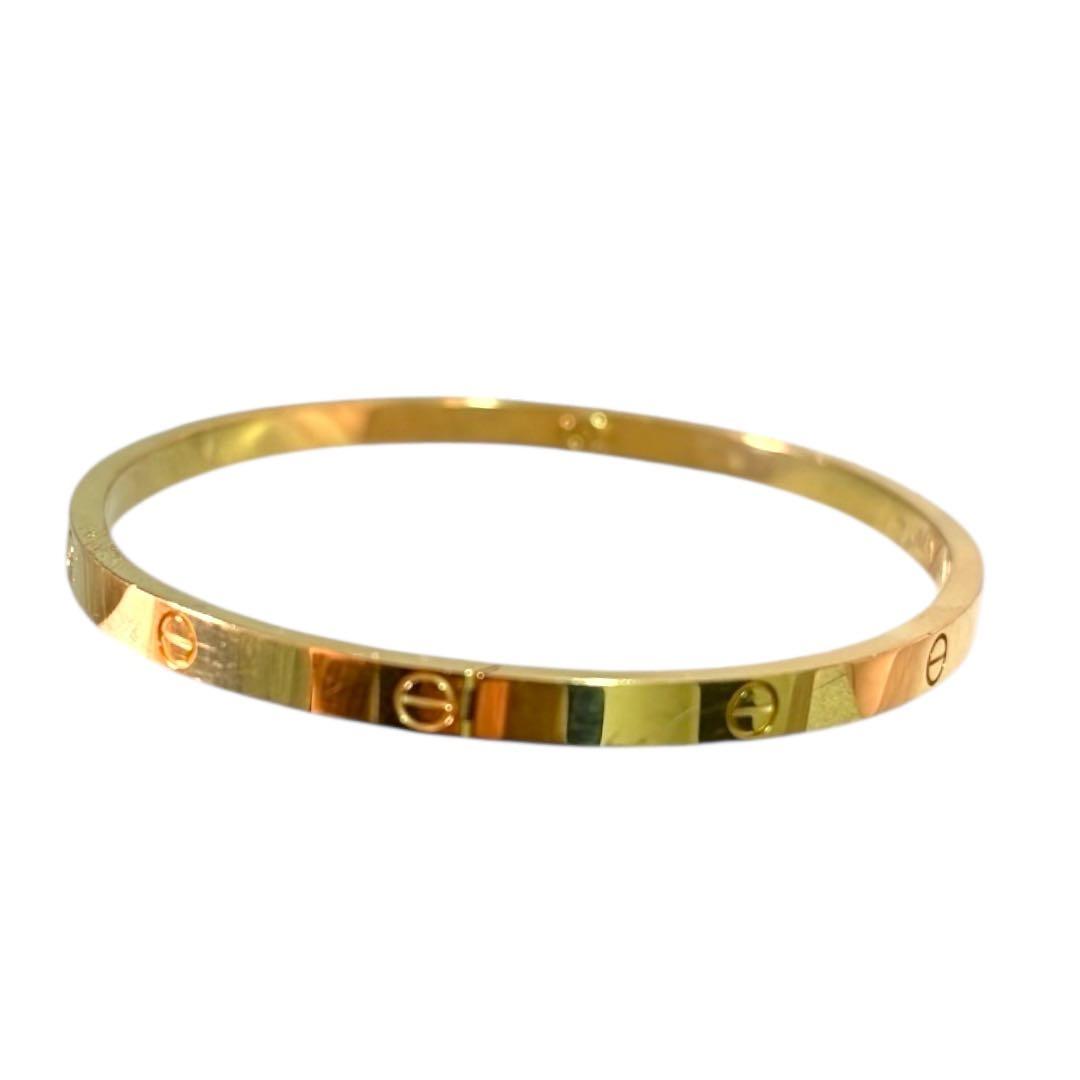 Cartier カルティエ　ラブブレス SM18ギャラ付き（購入明細添付）