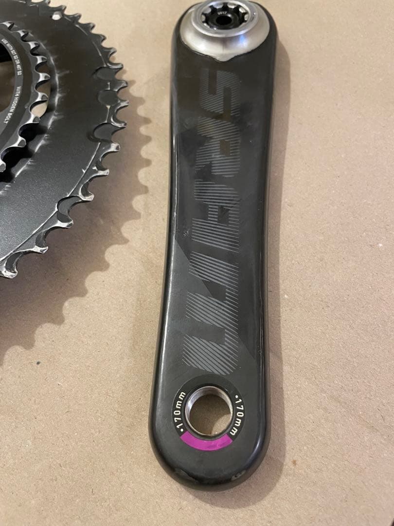 Quarq DZero × SRAM RED eTap クランクセット