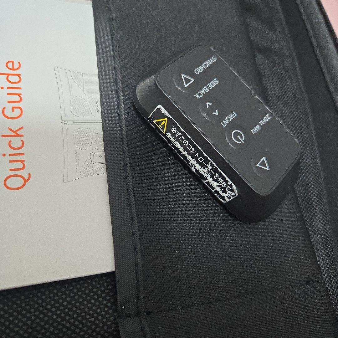 SIXPAD トレーニング・パワーベルト　専用コントローラー付き　Mサイズ