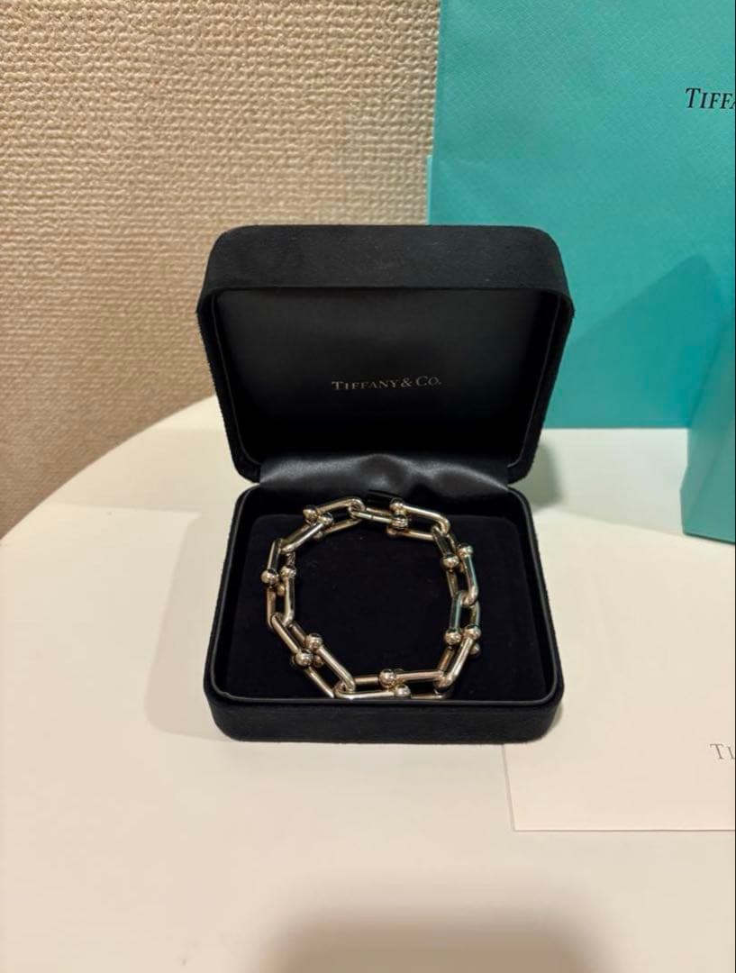 Tiffany ハードウェア　ラージ　リンク　ブレスレット