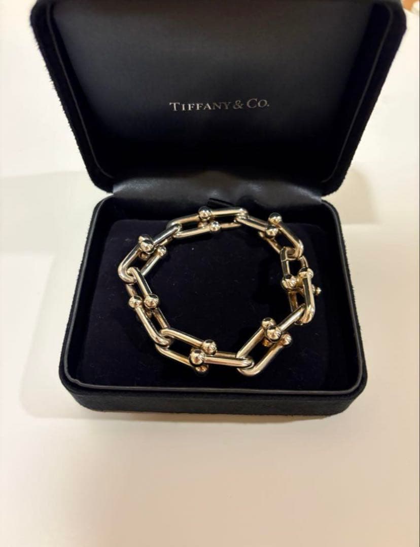 Tiffany ハードウェア　ラージ　リンク　ブレスレット