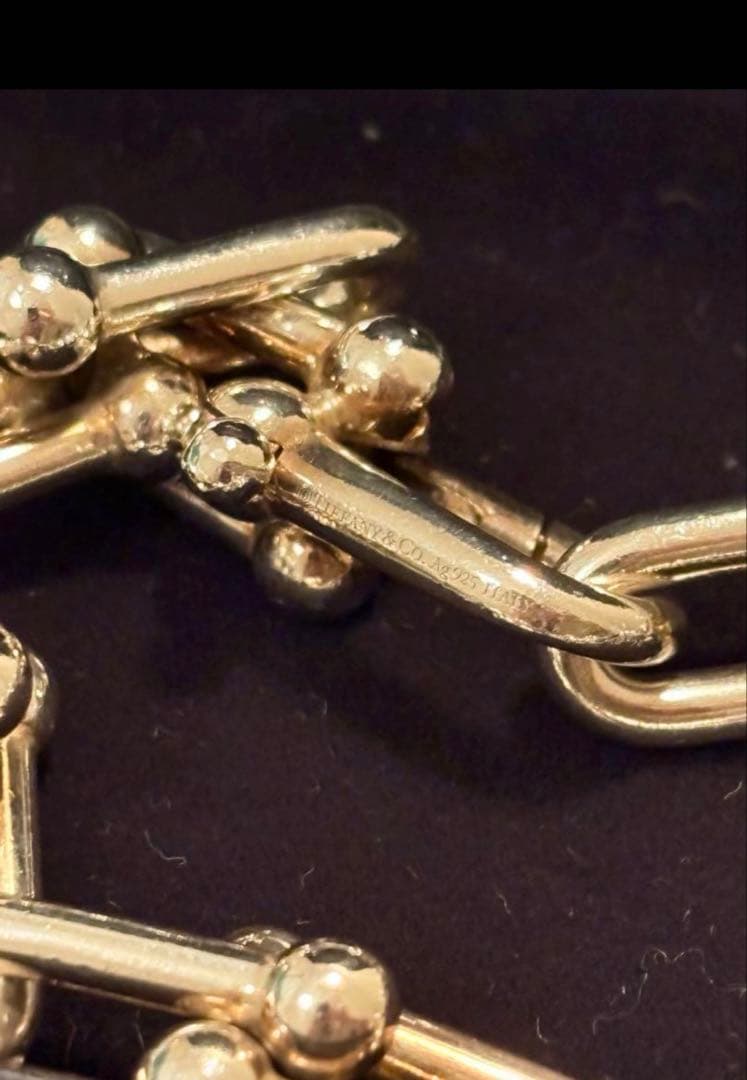 Tiffany ハードウェア　ラージ　リンク　ブレスレット