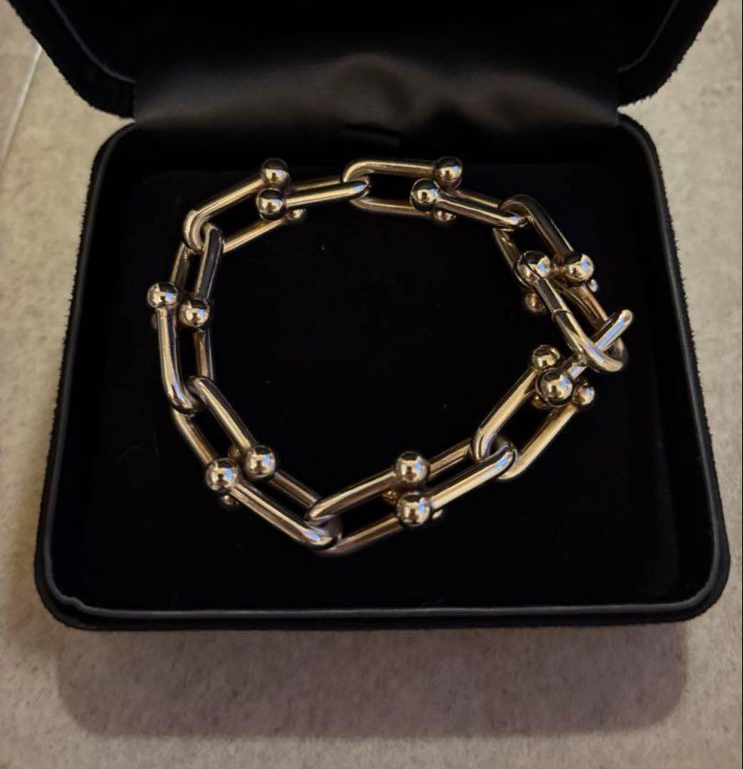 Tiffany ハードウェア　ラージ　リンク　ブレスレット
