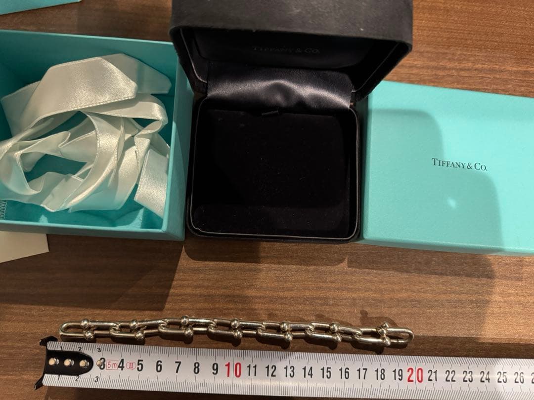 Tiffany ハードウェア　ラージ　リンク　ブレスレット