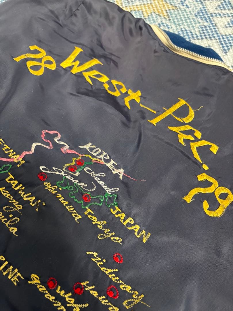 70s Korea jacket ツアー コリジャン スーベニア 韓国