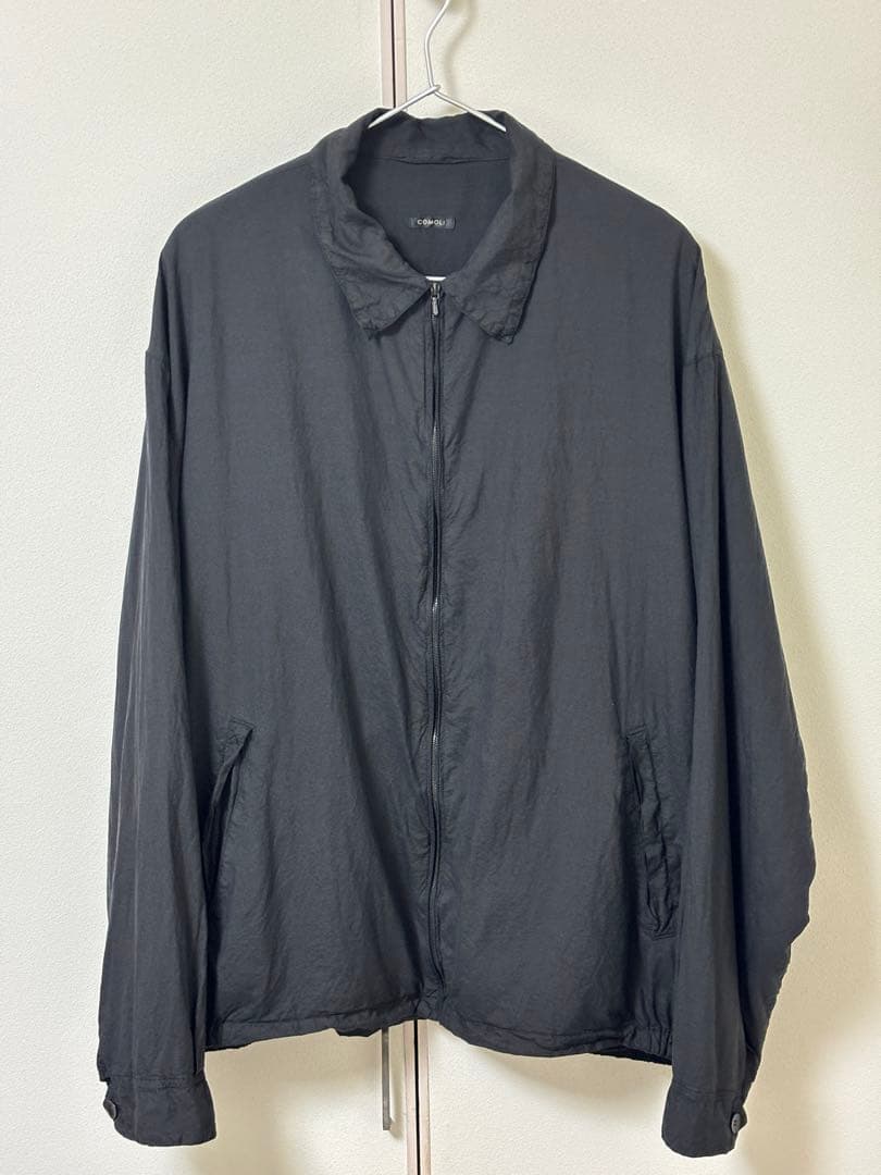 comoli コモリ シルク製品染ブルゾン サイズ3