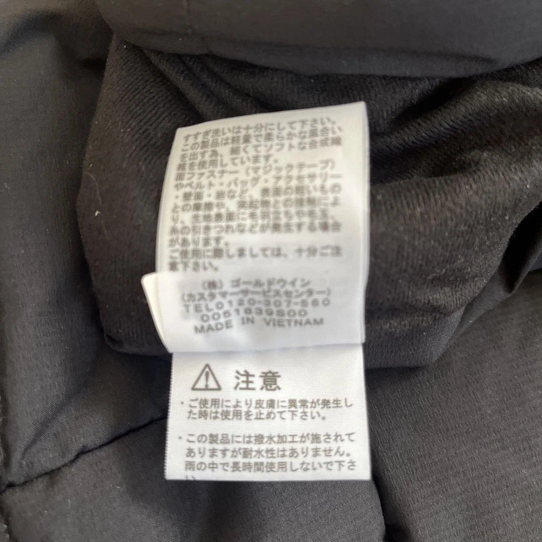 THE NORTH FACE フード付きダウンジャケット ブラック