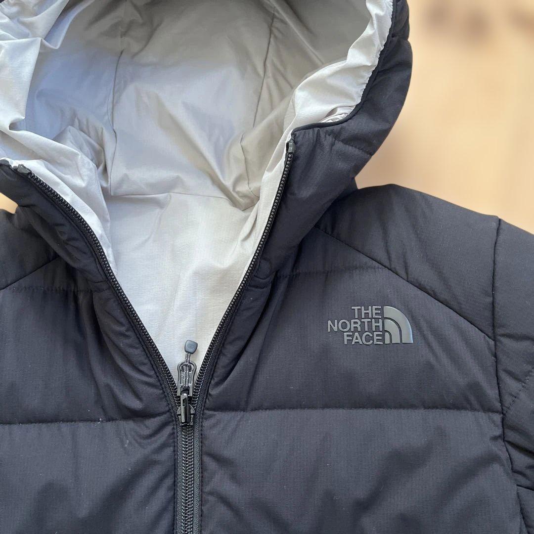 THE NORTH FACE フード付きダウンジャケット ブラック