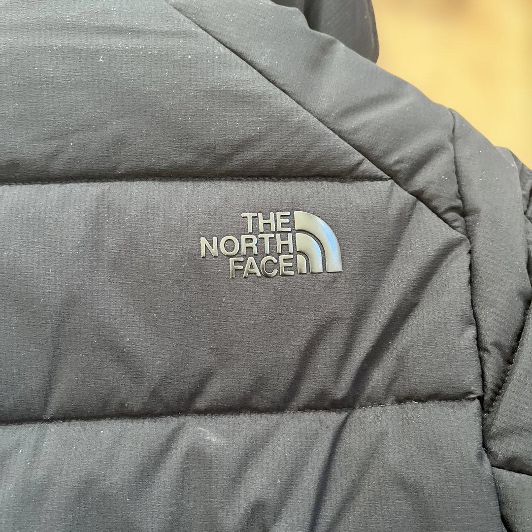 THE NORTH FACE フード付きダウンジャケット ブラック