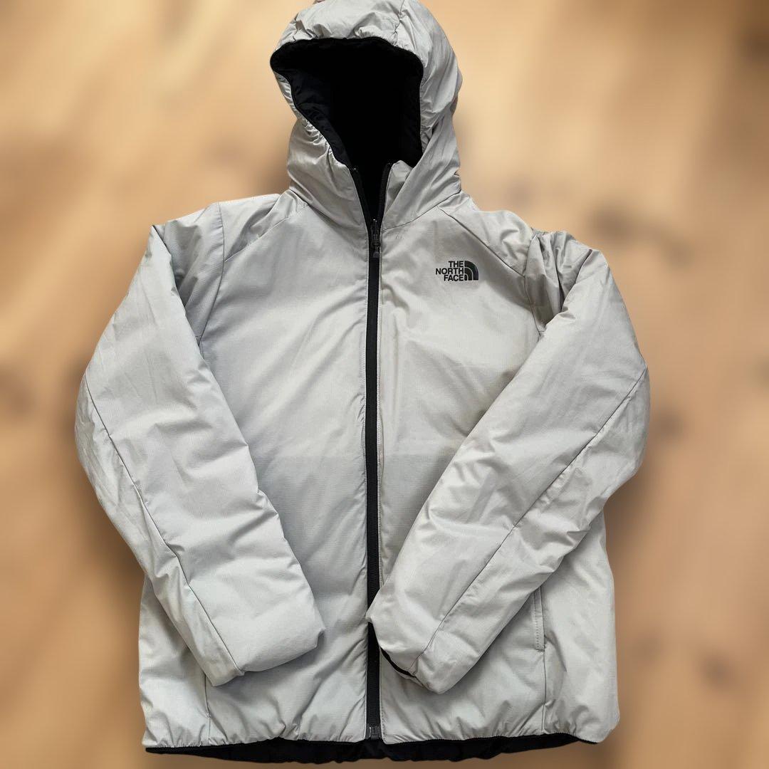THE NORTH FACE フード付きダウンジャケット ブラック