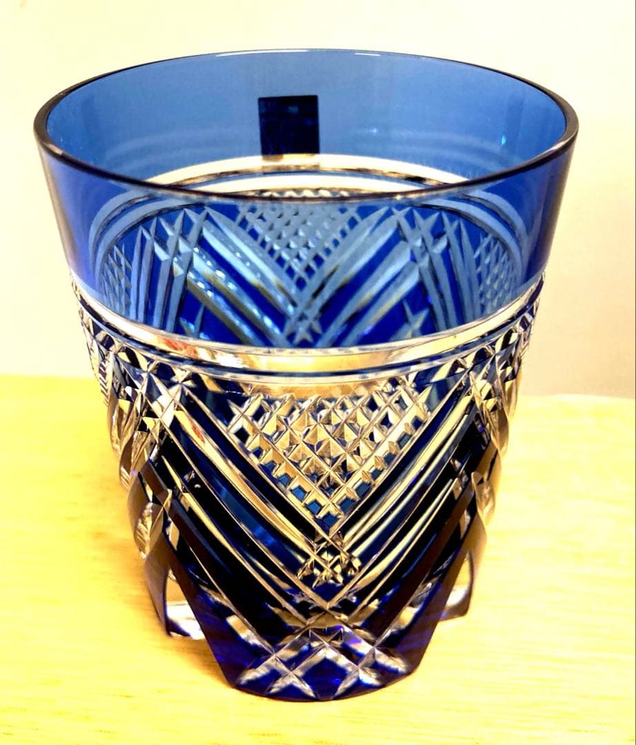 カガミクリスタル 江戸切子ロックグラス【ペア】